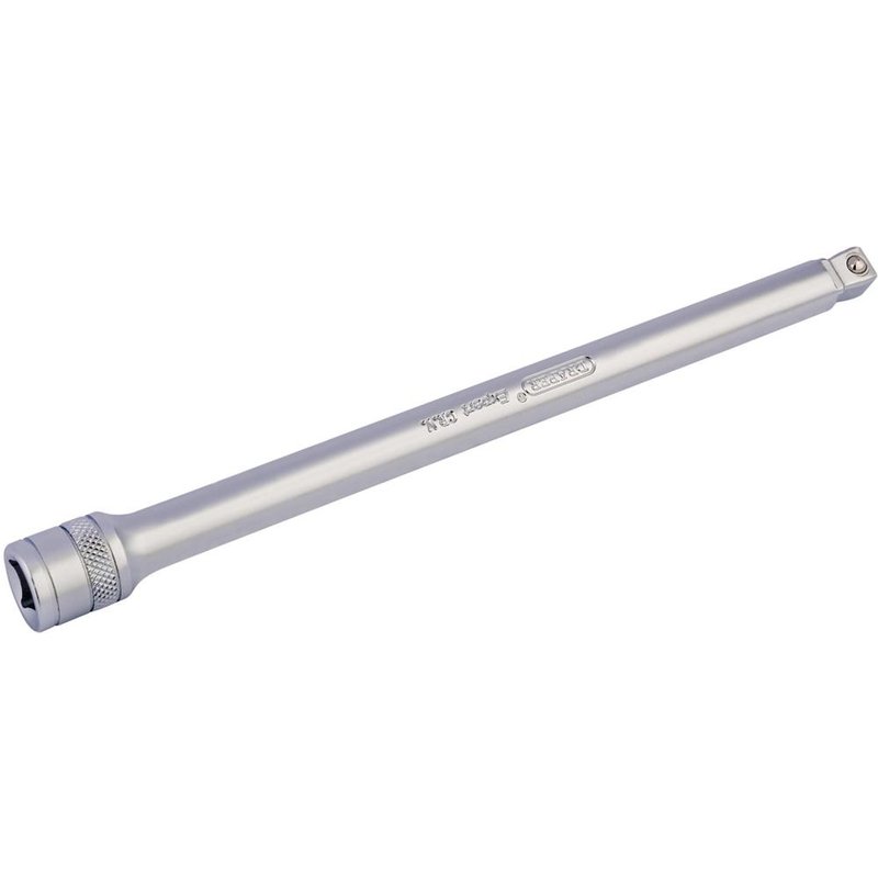 Draper 3/8" Drive Satin Chrome Wobble Socket Extension Bar 3/8" 300mm