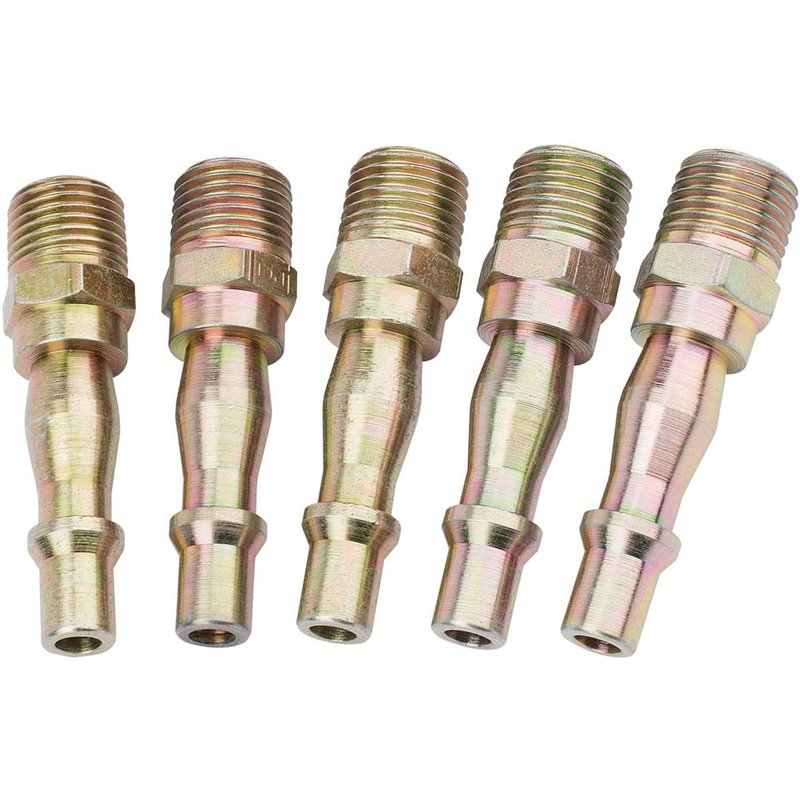 Draper PCL Air Line Adaptor Male Thread 1/4" BSP Pack of 5