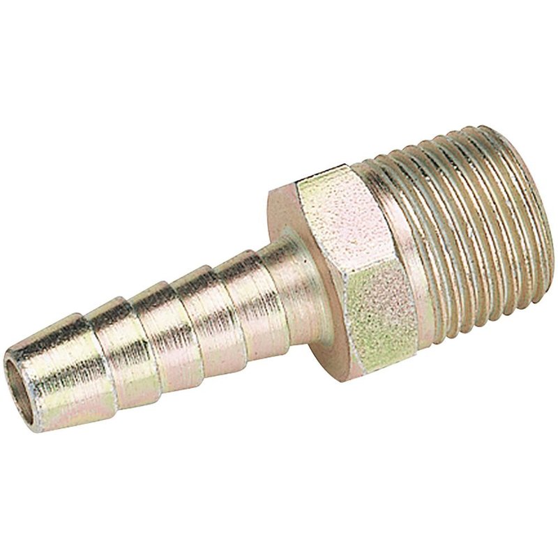 Draper PCL Tailpiece Air Line Fitting BSPT Male Thread 3/8" BSP 5/16" Pack of 3