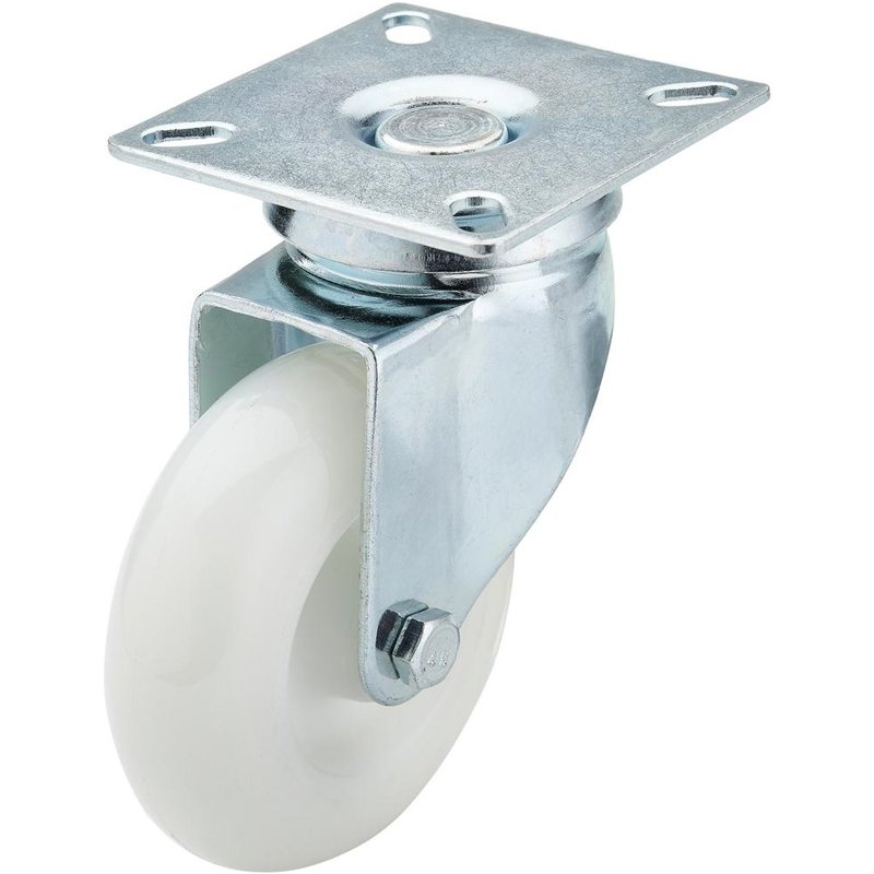Draper Swivel Plate Fixing Nylon Wheeled Castor 75mm