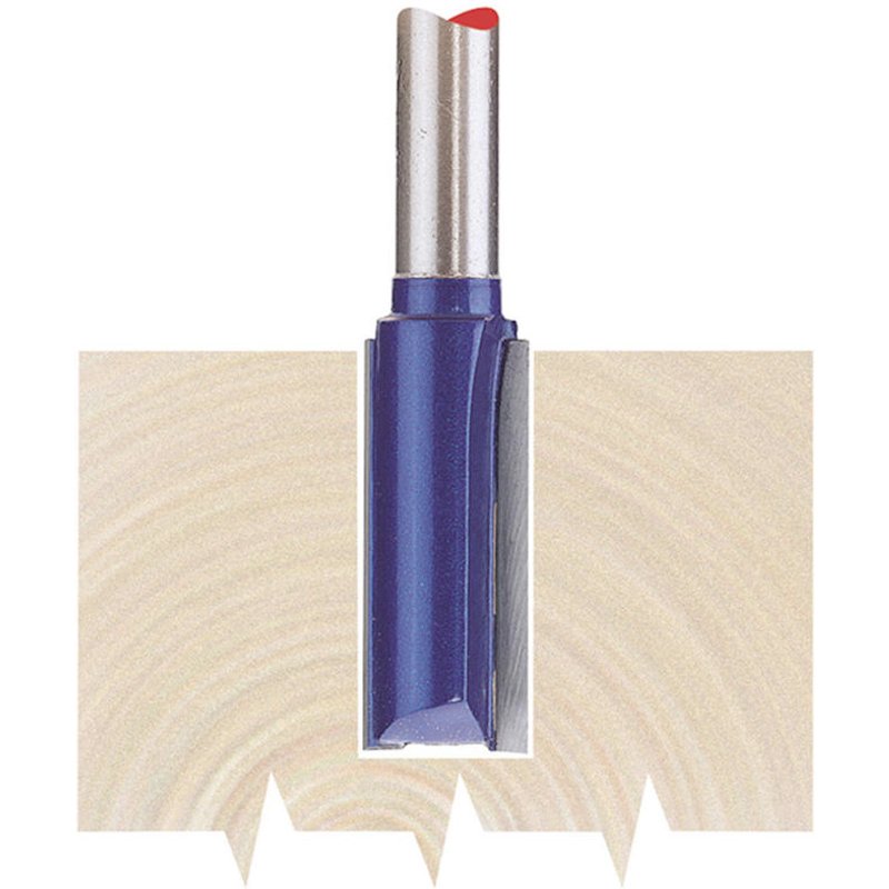 Draper Straight Router Cutter 10mm 25mm 1/4"