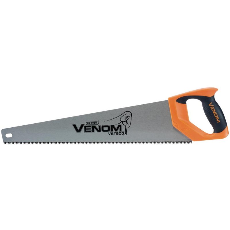 Draper Second Fix Venom Triple Ground Handsaw 20" / 500mm 12tpi