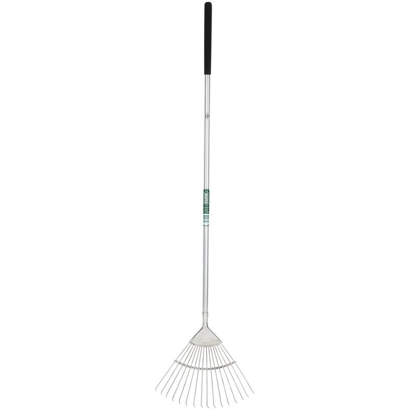 Draper Stainless Steel Soft Grip Lawn Rake