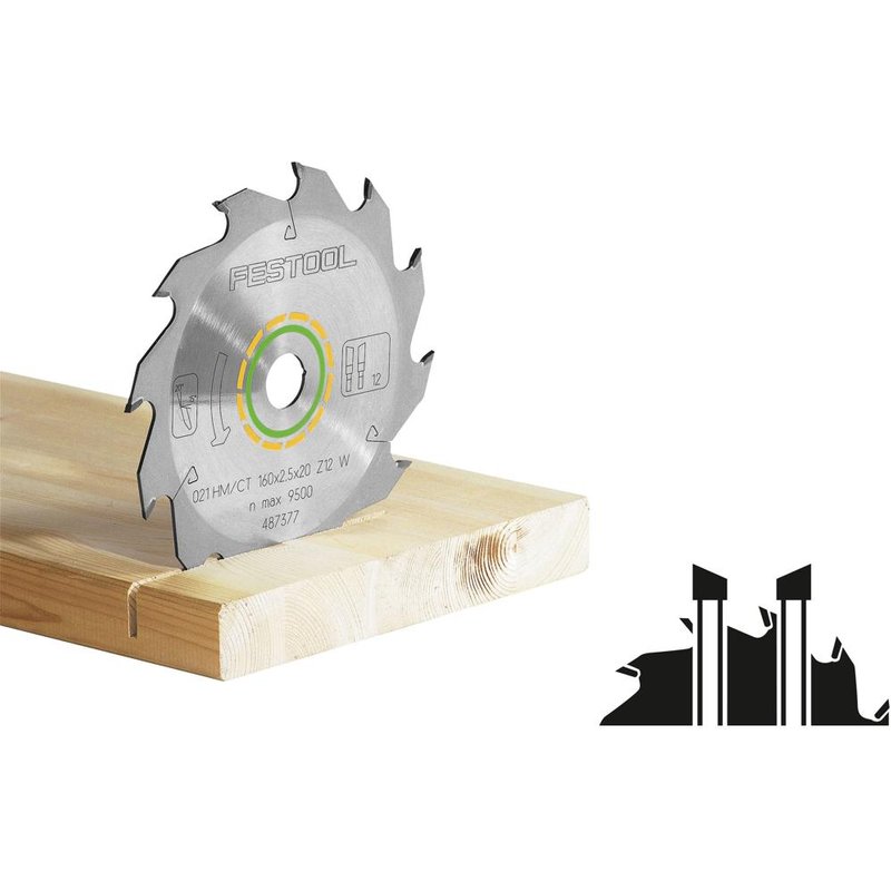 Festool Standard Wood Cutting Saw Blade 230mm 24T 30mm