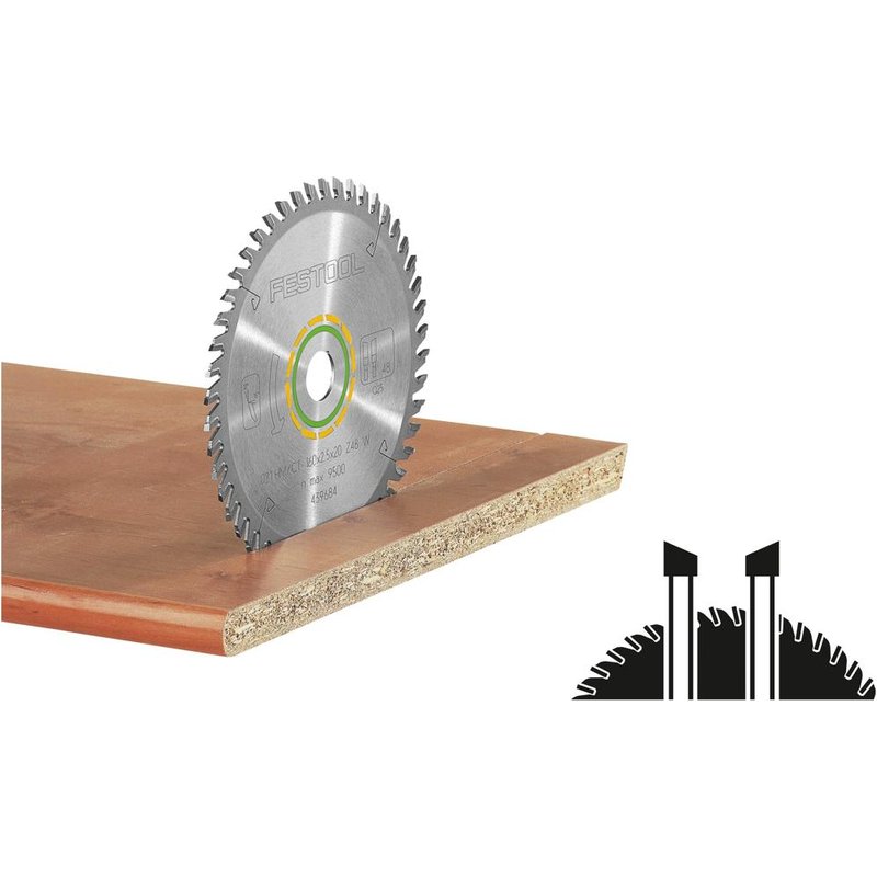 Festool Wood Fine Cutting Circular Saw Blade 260mm 80T 30mm