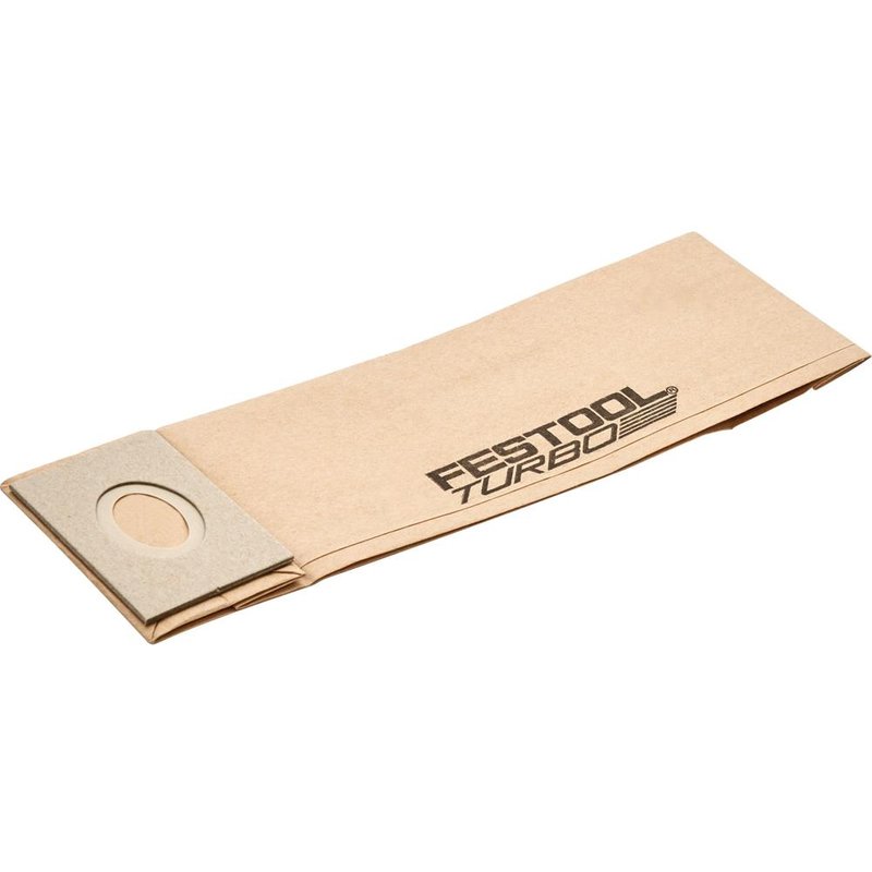 Festool Turbo Filter Dust Bag for Festool Sanders TF II-RS/ES/ET Pack 5