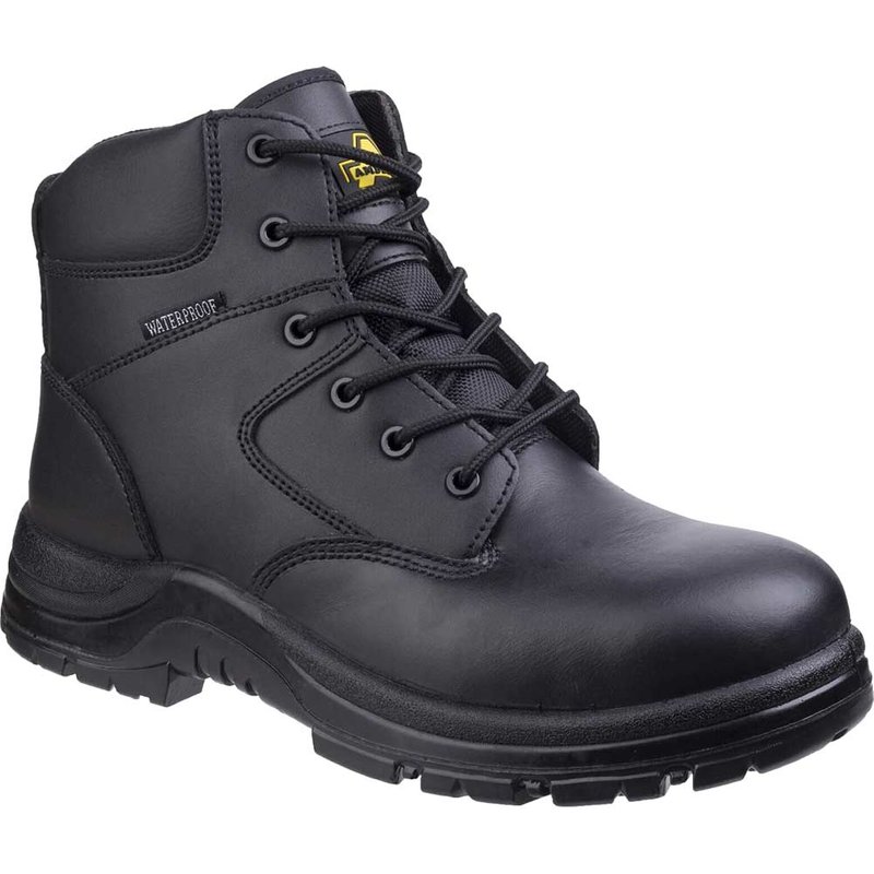Amblers Safety FS006C Metal Free Waterproof Safety Boots Black Size 10