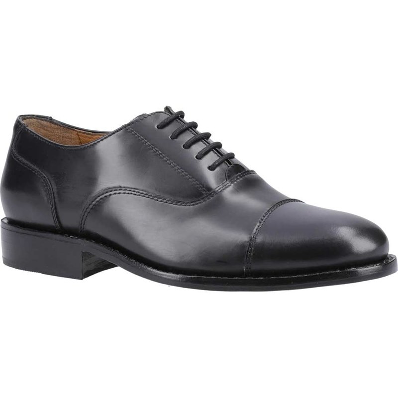 Amblers James Leather Soled Oxford Dress Shoe Black Size 11