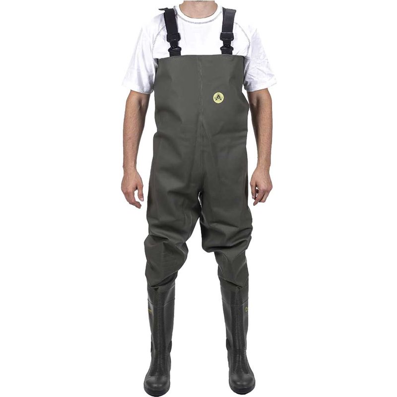 Amblers Safety Tyne Chest Safety Wader Green Size 10
