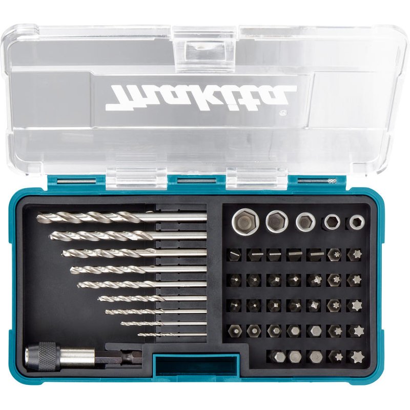 Makita B-36192 HSS-G Screw & Socket Bit Set Of 48 Piece B-36192
