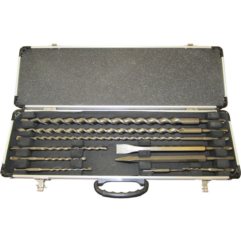 Makita D-21191 SDS Plus Drill and Chisel Set Of 10 Piece D-21191