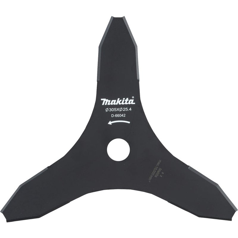 Makita Genuine D-66042 Brush Cutter Tri Blade 305mm for Makita Brush Cutter