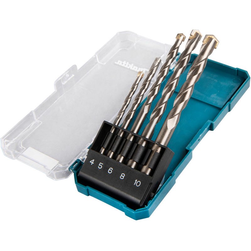 Makita 5 Piece Masonry Drill Bit Set