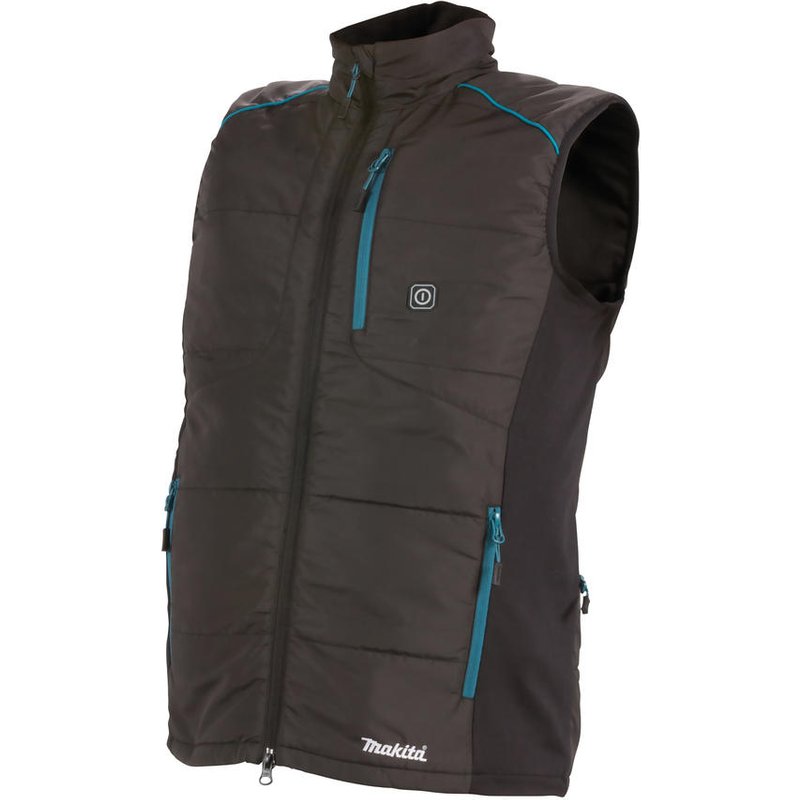 Makita DCV202Z 18v LXT Cordless Heated Bodywarmer Black 3XL