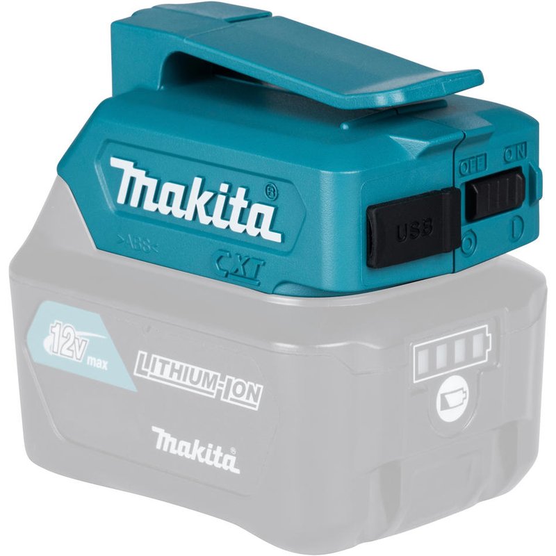 Makita DEBADP06 CXT 10.8V / 12V USB Charging Adaptor DEBADP06