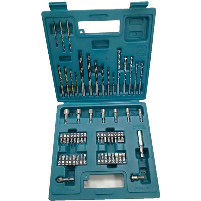 Makita E-11829 Drill And Screwdriver Bit Set, 60 Piece E-11829