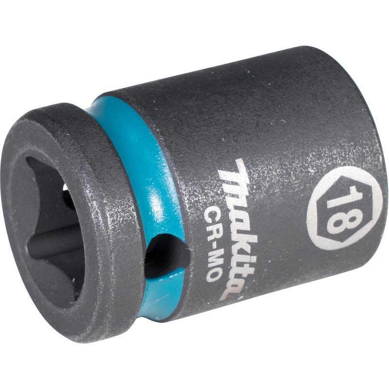 Makita 1/2" Drive Impact Black Impact Socket 1/2" 18mm