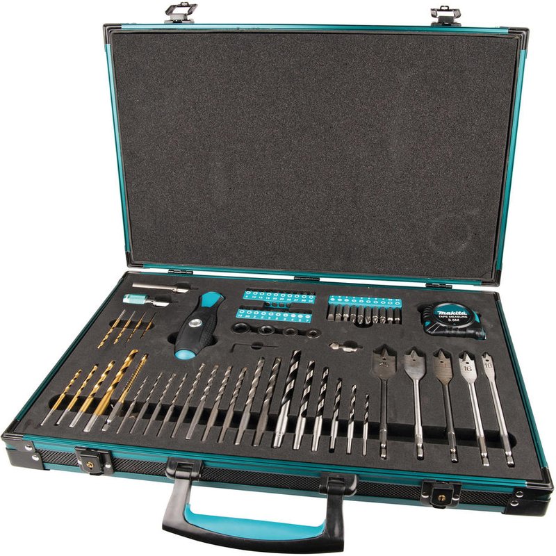 Makita 70 Piece Pro XL Power Tool Drill Bit and Accessory Set