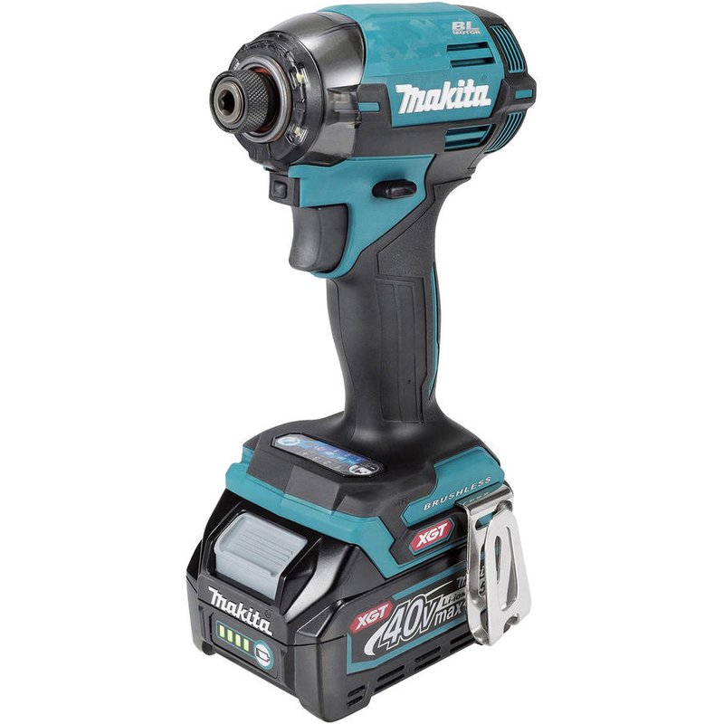 Makita TD002G 40v Max XGT Cordless Brushless Impact Driver 2 x 2.5ah Li-ion Battery Charger Case