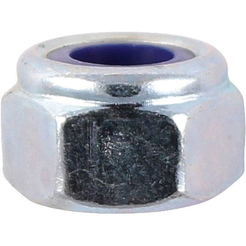 Timco Nylon Lock Nuts Bright Zinc Plated M6 Pack of 300