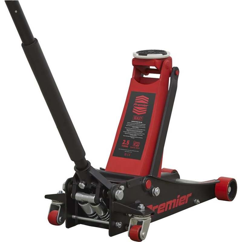 Sealey 2501LE Low Entry Rocket Lift Trolley Jack 2.5 Tonne