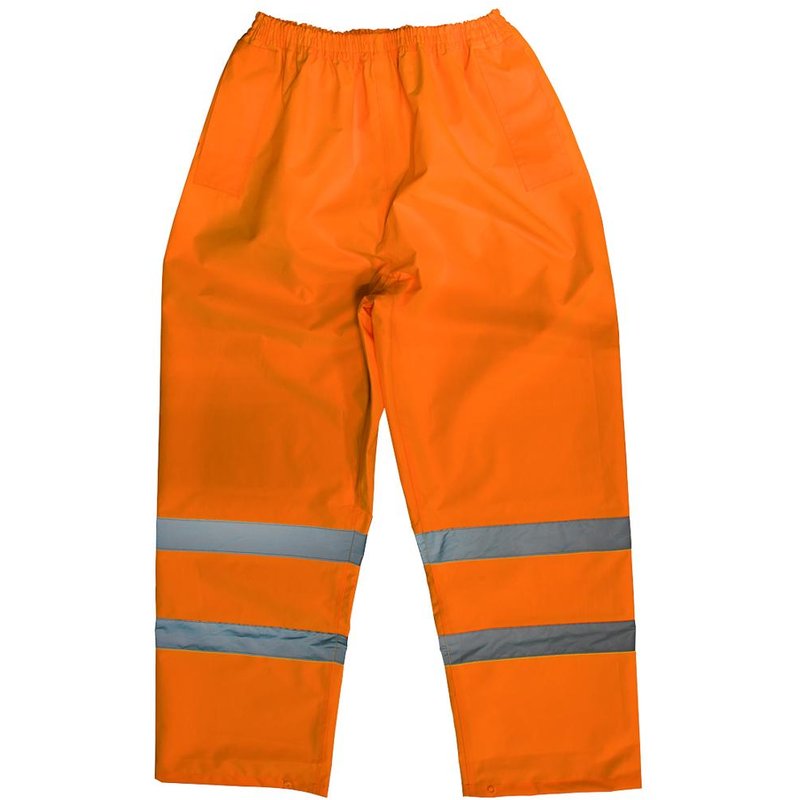 Sealey Hi Vis Waterproof Trousers Orange XL