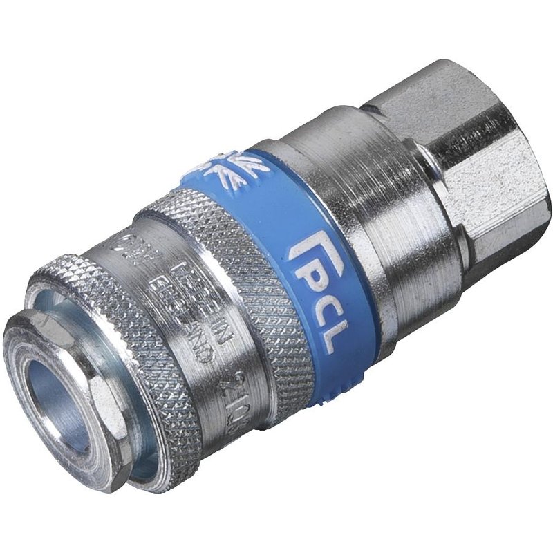 Sealey PCL Air Line Coupling BSP Female Thread 1/4" BSP Pack of 1