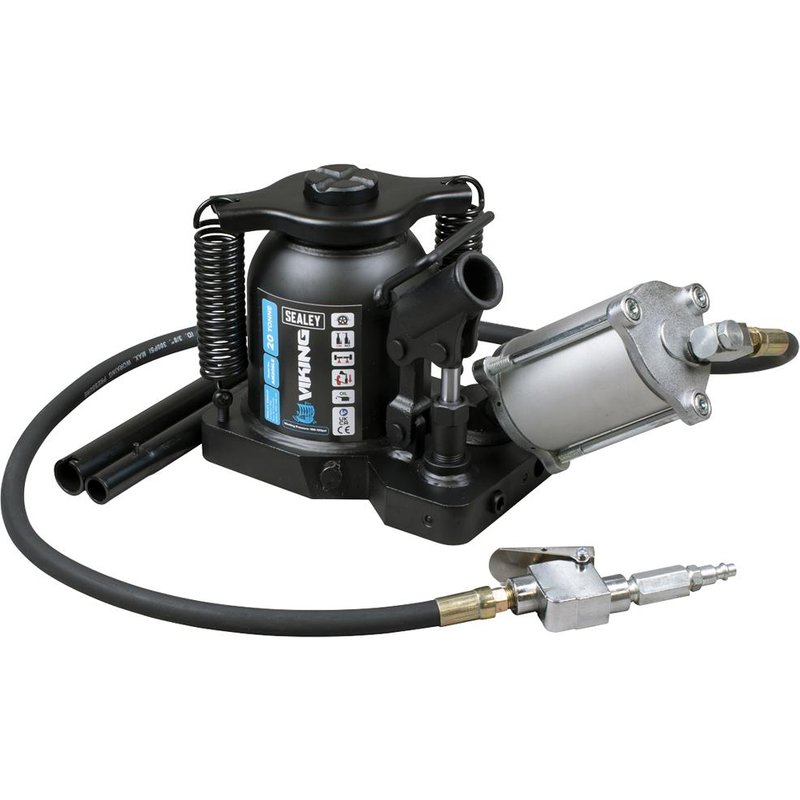 Sealey Viking Air / Hydraulic / Manual Low Profile Bottle Jack 20 Tonne