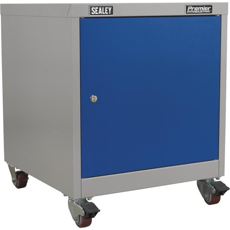 Sealey Premier Industrial Mobile Single Cabinet Blue / Grey