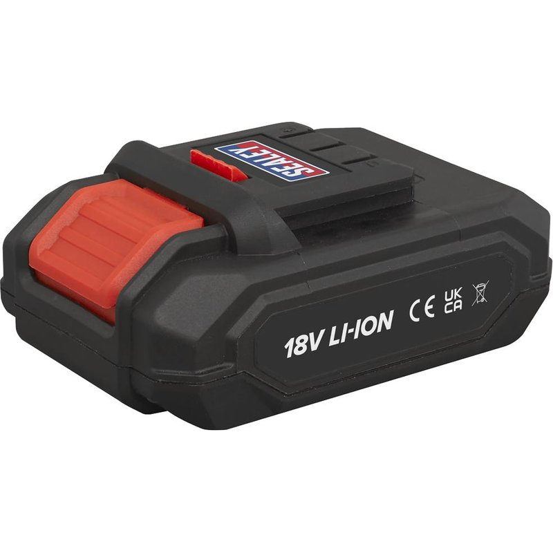 Sealey CP18VLDBP 18v Cordless Li-ion Battery 1.5Ah 1.5ah