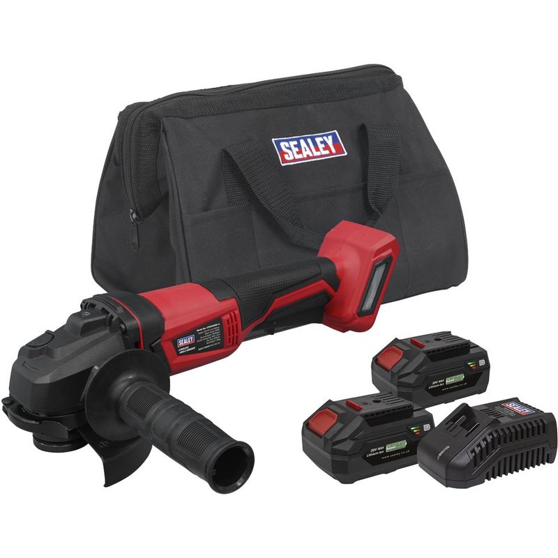 Sealey CP20VAGB 20v Cordless Angle Grinder 115mm No Batteries No Battery Charger No Case