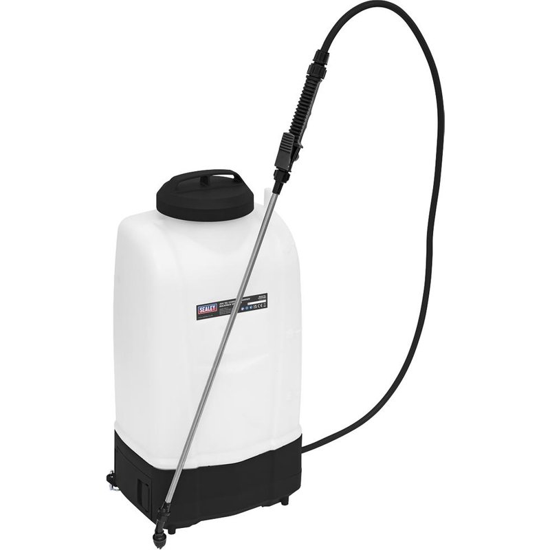 Sealey CP20VGBS 20v Cordless SV20 Series Garden Backpack Sprayer 1 x 2ah & 1 x4ah Li-ion Battery Charger Bag