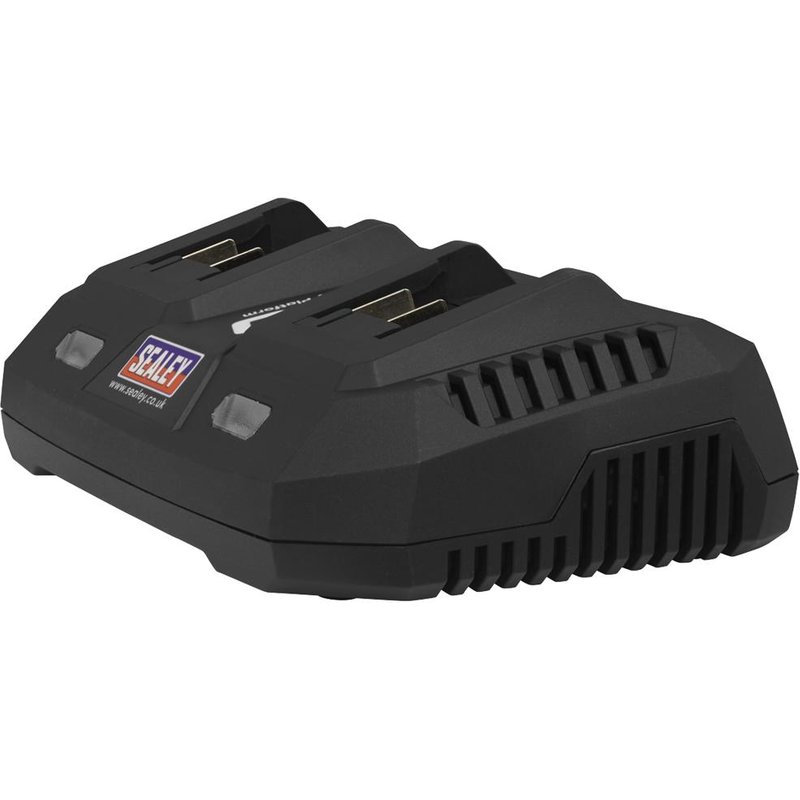 Sealey SV20 20v Cordless 2 Piece Car Cleaning Power Tool Kit 1 x 2ah & 1 x 4ah Li-ion Battery Charger No Case