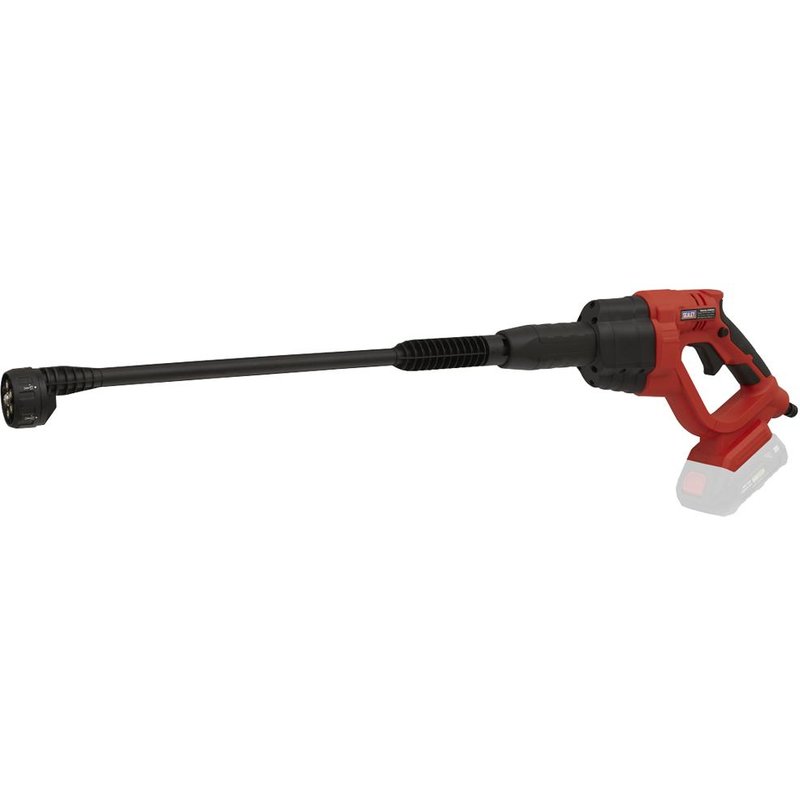 Sealey CP20VPW 20v Cordless Pressure Washer 1 x 2ah & 1 x4ah Li-ion Battery Charger Bag
