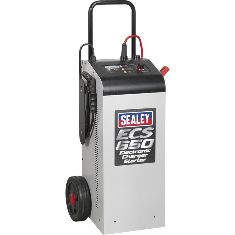 Sealey ECS650 Fully Electronic Vehicle Battery Starter and Charger 12v or 24v