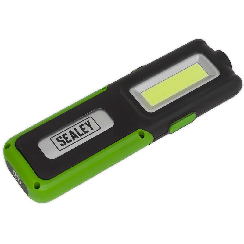 Sealey Rechargeable 5W Inspection Lamp and Power Bank Green