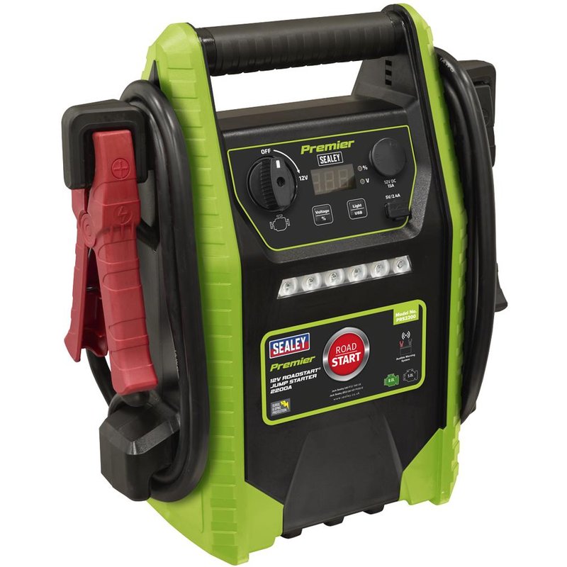 Sealey Premier Roadstart PRS2200 Emergency Jump Starter 12v
