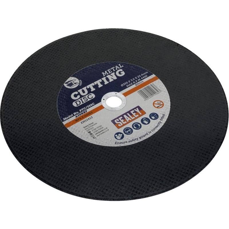 Sealey Metal Cutting Disc 355mm 2.8mm Pack of 1