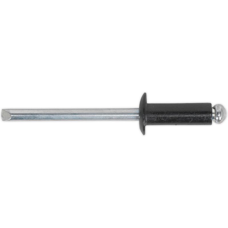 Sealey Black Aluminium Rivets 3.2mm 8mm Pack of 200