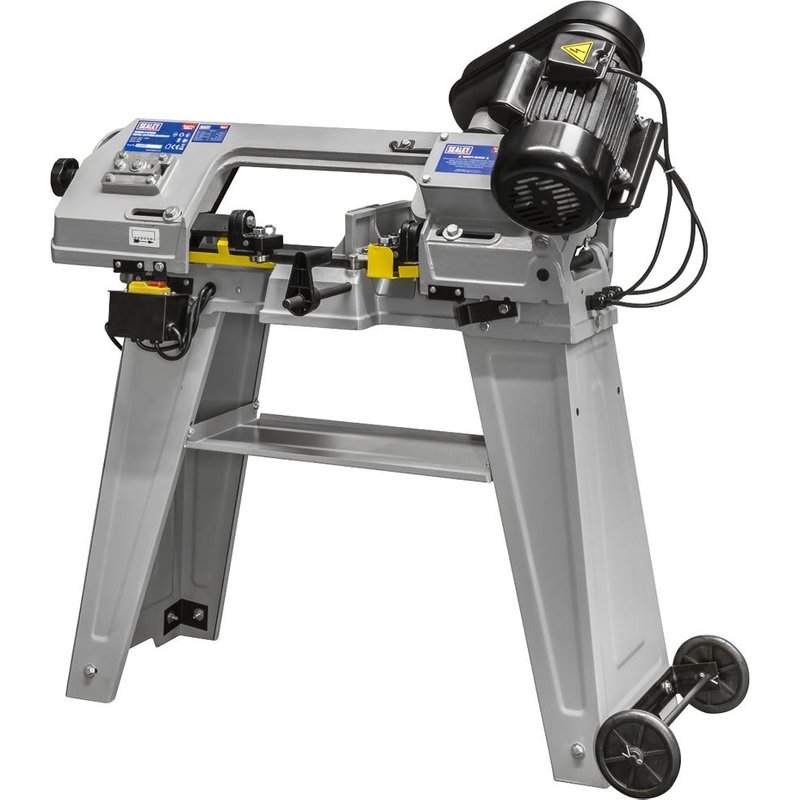 Sealey SM5 Metal Cutting Bandsaw on Wheeled Floor Stand 240v