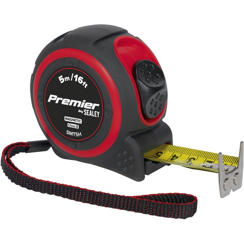 Sealey Heavy Duty Tape Measure Imperial & Metric 16ft / 5m 25mm
