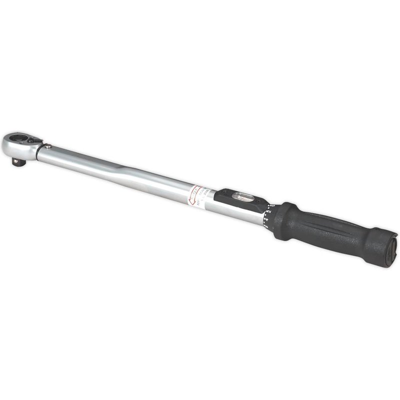 Sealey 1/2" Drive Micrometer Torque Wrench 1/2" 30Nm - 210Nm