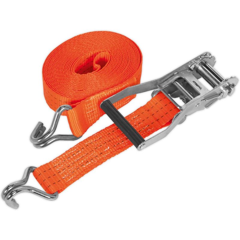 Sealey Ratchet Tie Down Strap 50mm 6m 3000kg