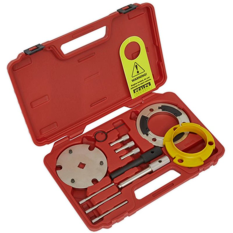 Sealey VSE5841A Diesel Engine Timing Tool and Fuel Injection Pump Kit for 2.0D, 2.2D and 2.4D Duratorq