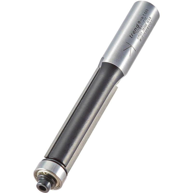 Trend TRADE Bearing Guided Trimmer Router Cutter 6.35MM 25.4mm 1/4"