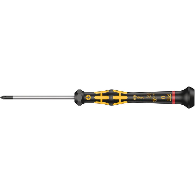 Wera 851/0 PH 4mm Hex Drive Micro Phillips Screwdriver Bit PH00 30mm Pack of 1