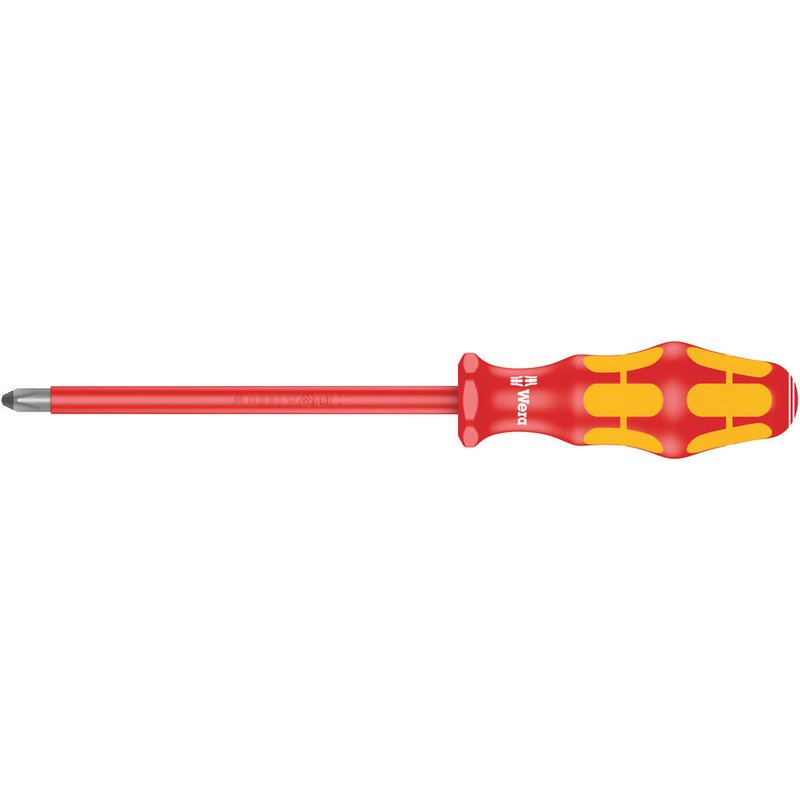 Wera Kraftform 162I VDE Insulated Phillips Screwdriver PH1 150mm