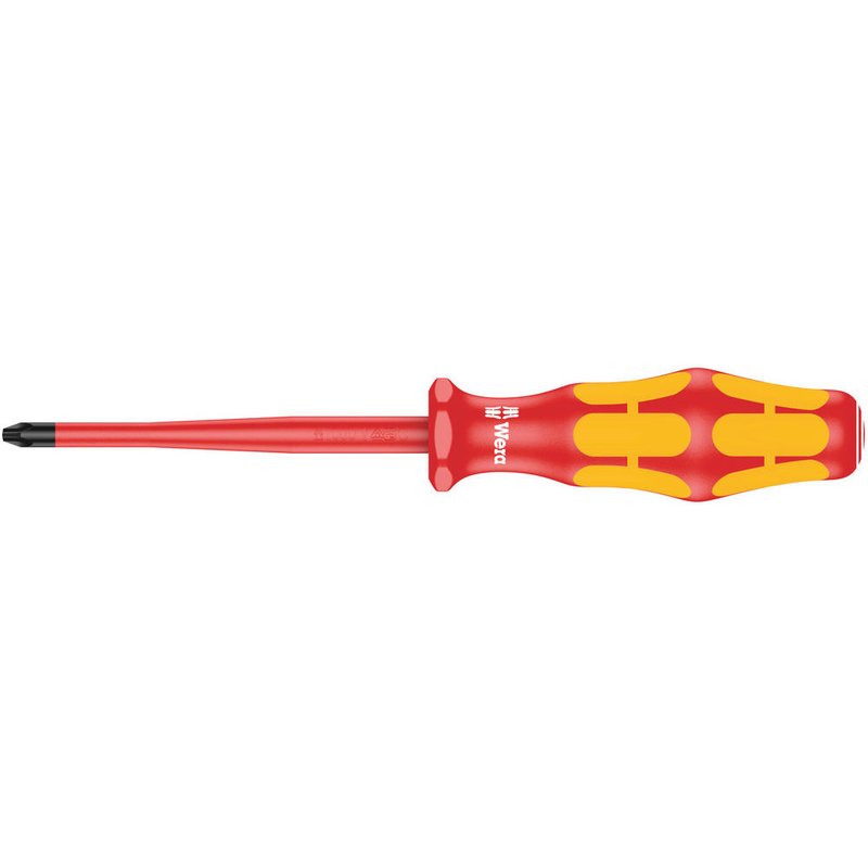 Wera Kraftform Plus 160ISS Phillips VDE Insulated Screwdriver PH2 100mm