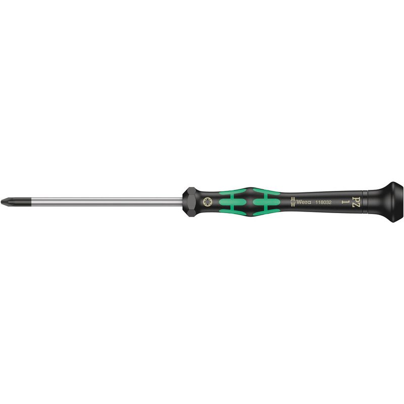 Wera Kraftform Micro Pozi Screwdriver PZ0 60mm