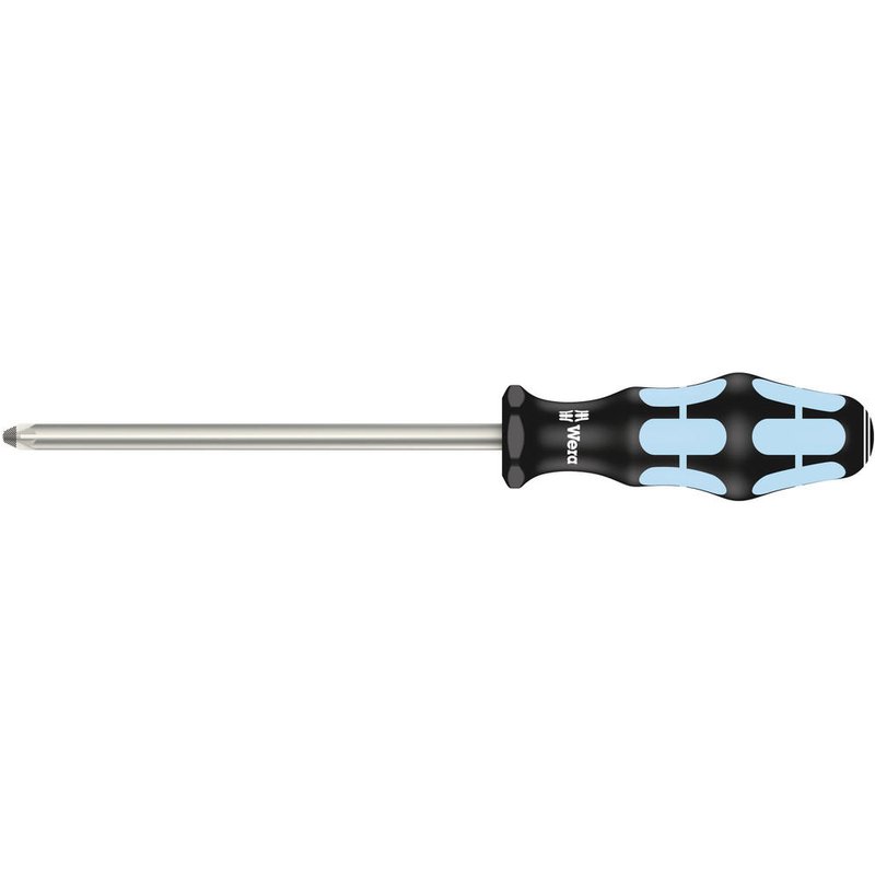 Wera Kraftform Stainless Steel Pozi Screwdriver PZ3 150mm